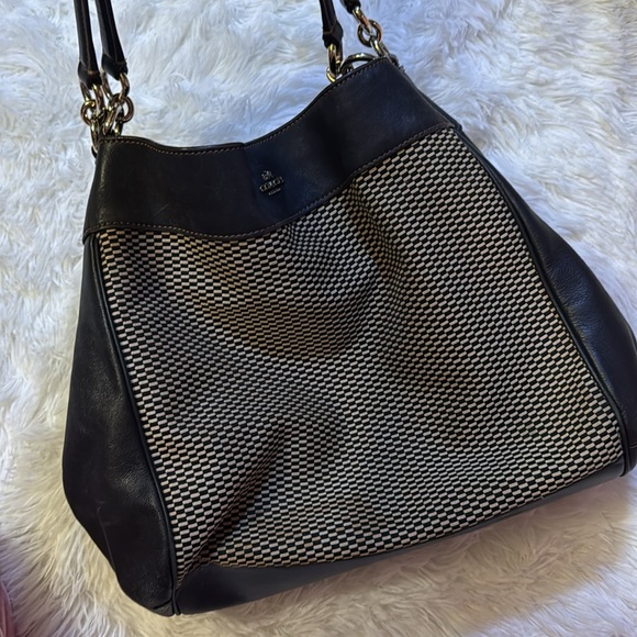 Vintage Coach Legacy Pheobe Jacquard Shoulder Bag - Picture 7 of 8